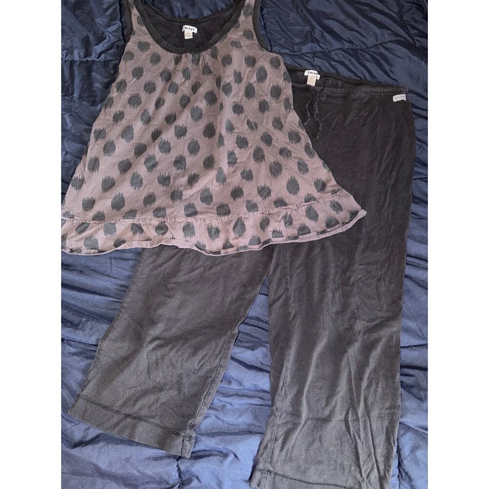 DKNY pajama set size L LARGE